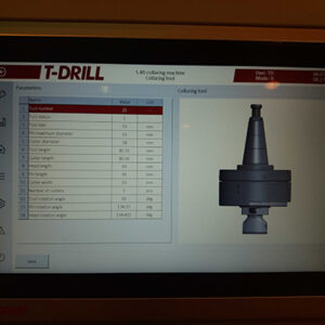 T DRILL Collaring Machine S 80 Touch screen